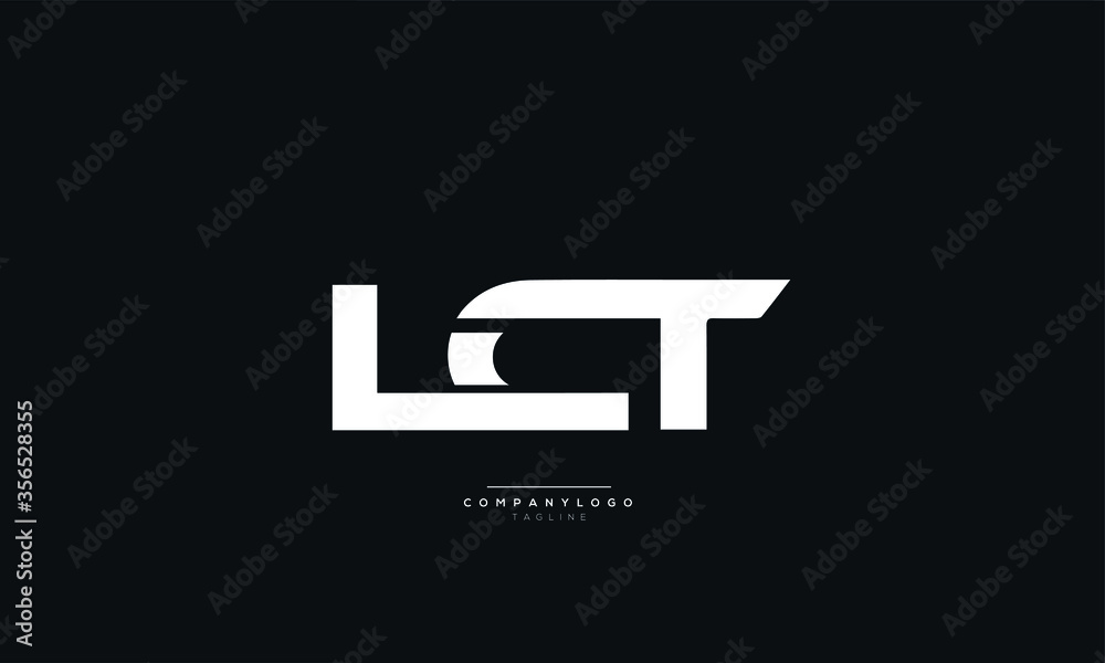 LCT Letter Logo Alphabet Design Icon Vector Symbol LCT Letter Logo Alphabet Design Icon Vector Symbol