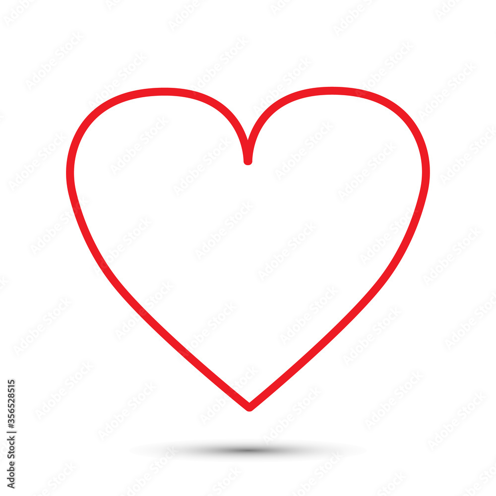 Vector Heart Icon background