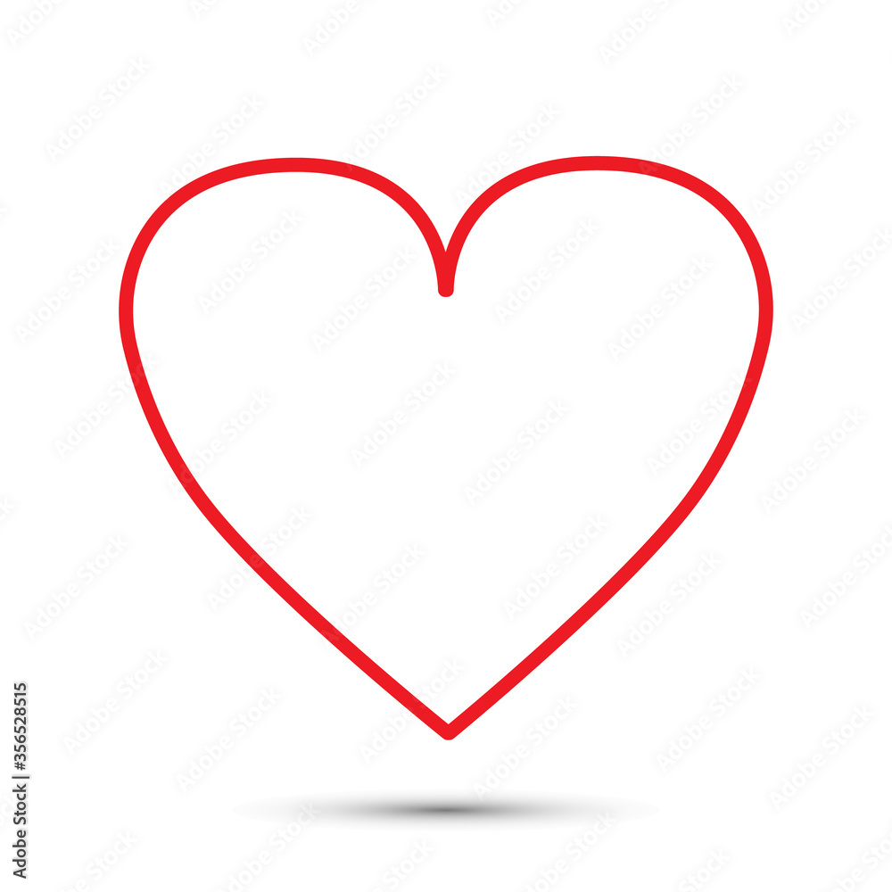 Vector Heart Icon background Vector Heart Icon background