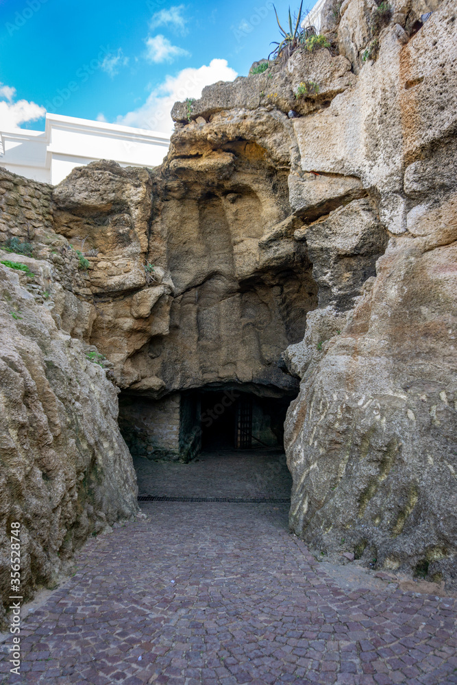 Most Famous Ancient Hercules Caves in Tanger, Morocco