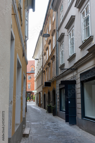 narrow street in the old town © Eugene