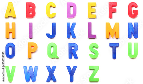 uppercase letters of the alphabet