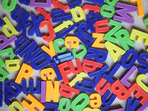 magnetic capital alphabet letters