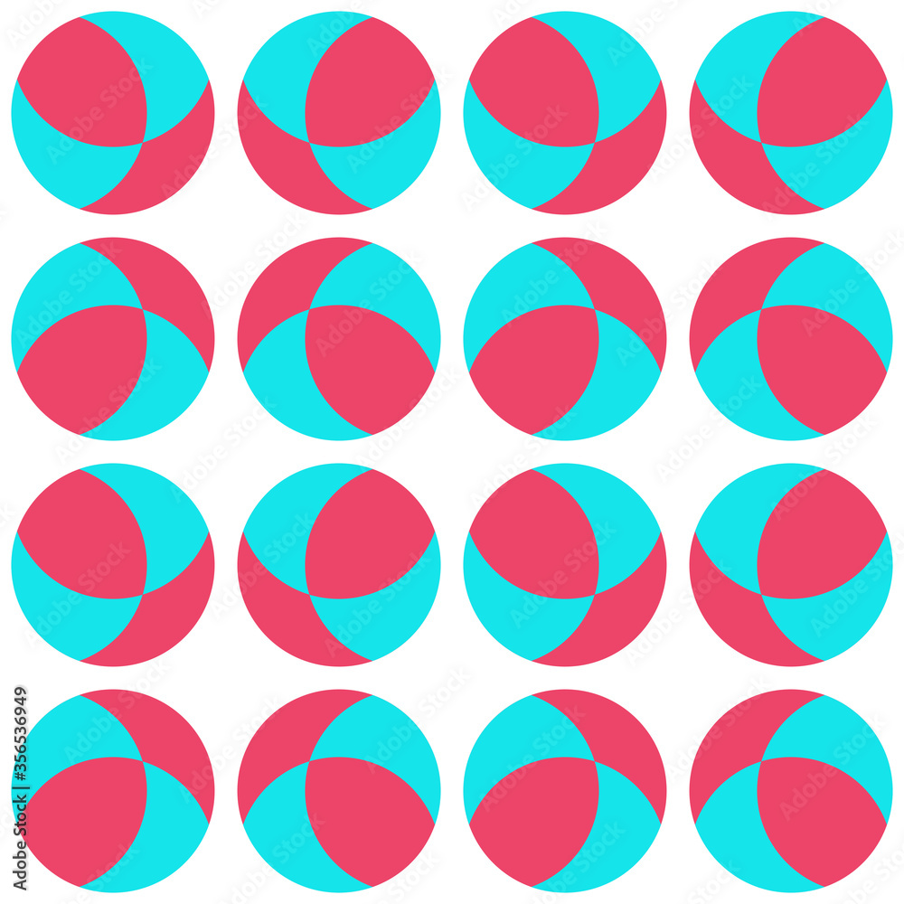 Clear geometric forms. Abstract vector seamless pattern. Clear geometric forms. Abstract vector seamless pattern.