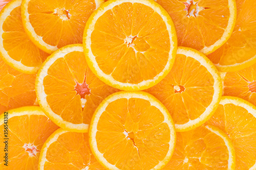 オレンジの背景素材