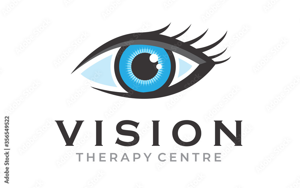 Creative Innovation for Eye Vision Concept Logo Creative Innovation for Eye Vision Concept Logo