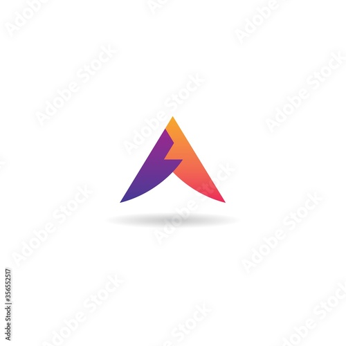 Free Download initial a logo design vector, icon, element, template - GFXLoad