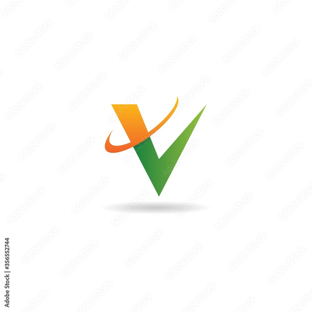 initial v logo design vector, icon, element, template initial v logo design vector, icon, element, template