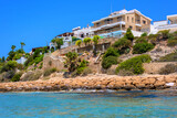 Luxury villas at the Coral Bay Beach near Pegeia village
