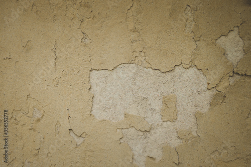 Cracks of texture background great clay wall