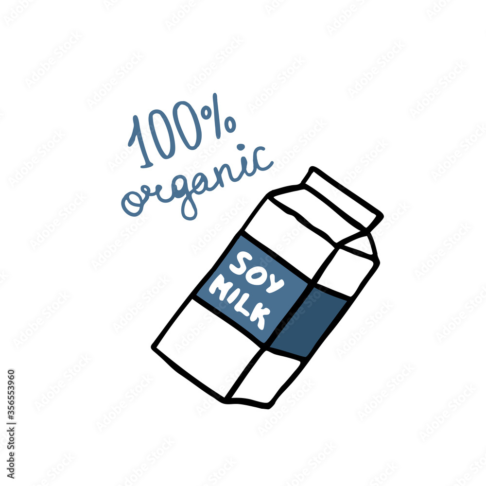 soy milk doodle icon, vector illustration soy milk doodle icon, vector illustration