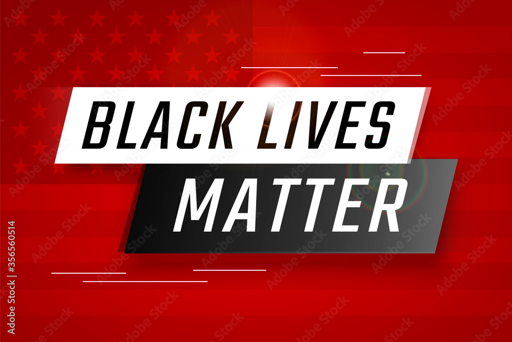 Obraz Black Lives Matter calligraphic text vector vintage. stop racism. I can't breathe. stop shooting. don't shoot. black lives matter. lives matter. police violence. stop violence.