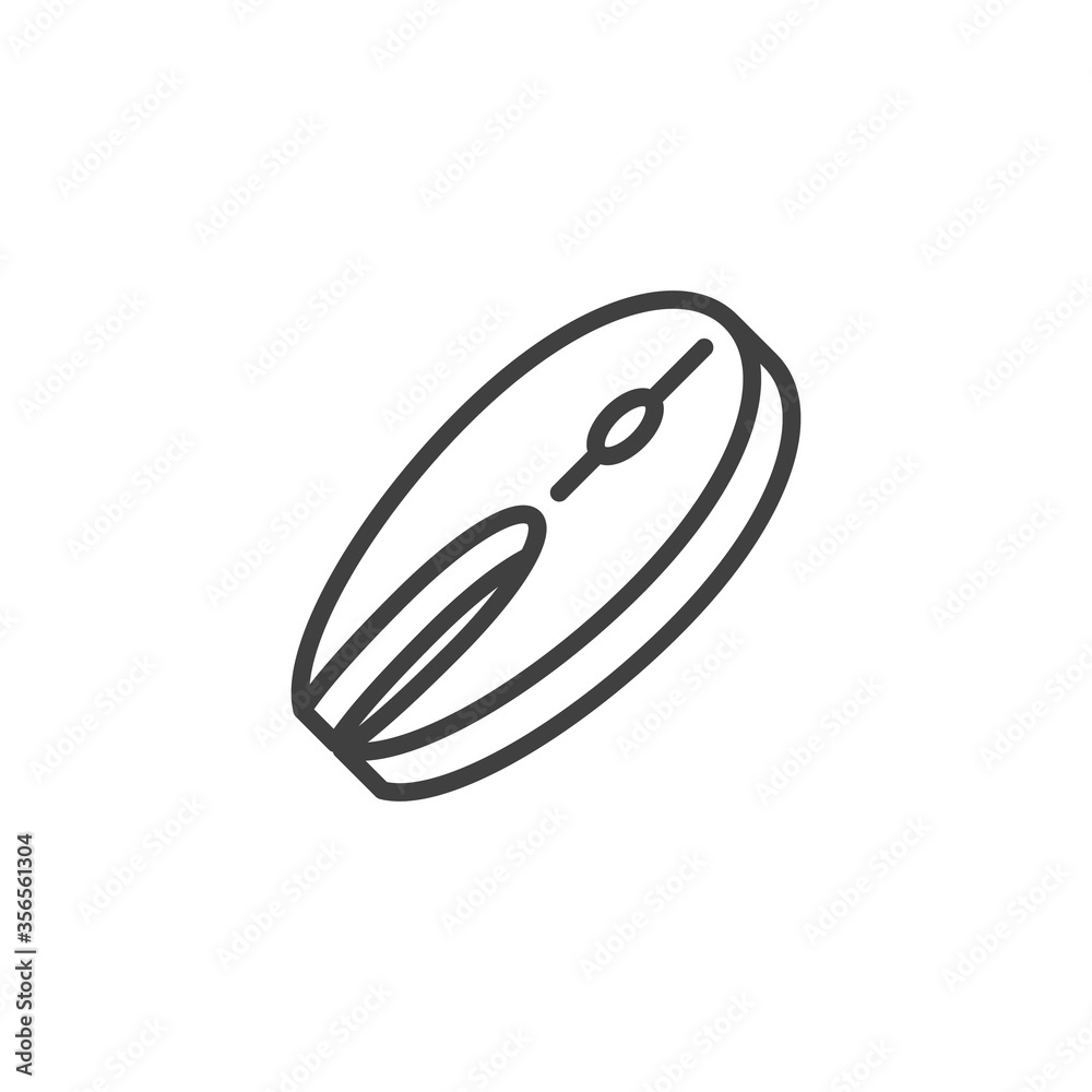 Salmon steak line icon. linear style sign for mobile concept and web design. Fish steak outline vector icon. Seafood symbol, logo illustration. Vector graphics Salmon steak line icon. linear style sign for mobile concept and web design. Fish steak outline vector icon. Seafood symbol, logo illustration. Vector graphics
