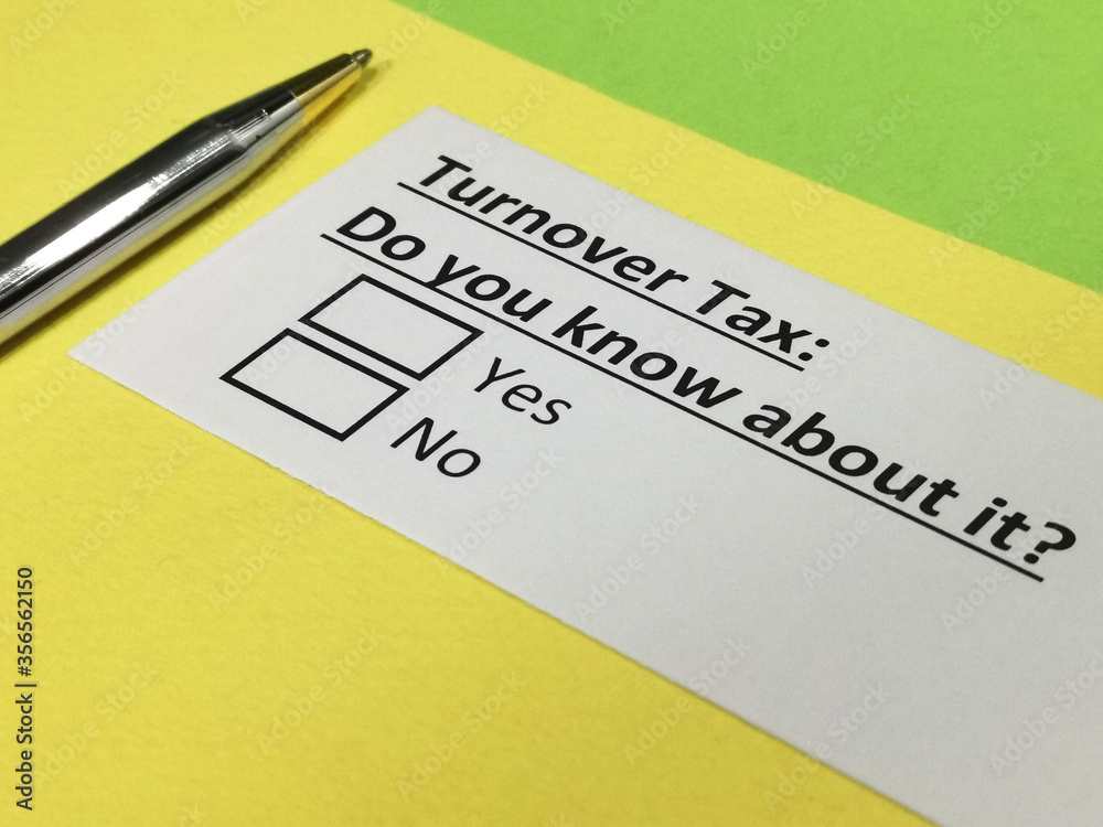 Questionnaire about taxation Questionnaire about taxation