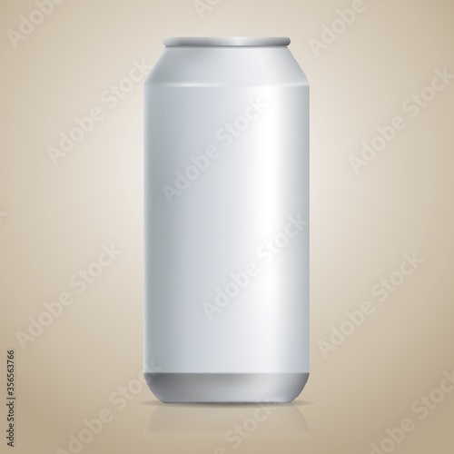 blank soda can