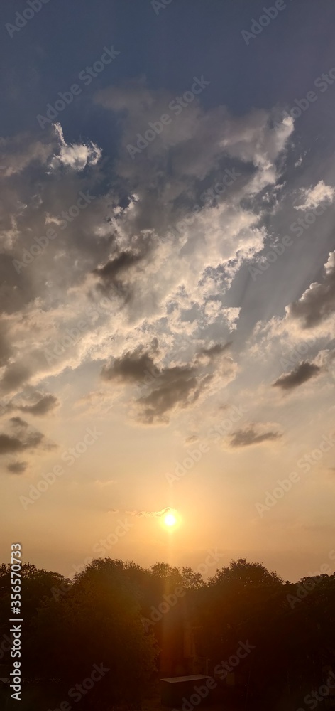 Obraz premium sunset in the sky