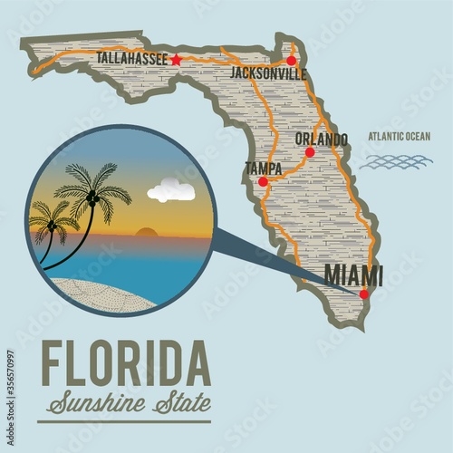 florida state map
