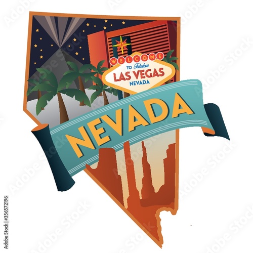 nevada state map