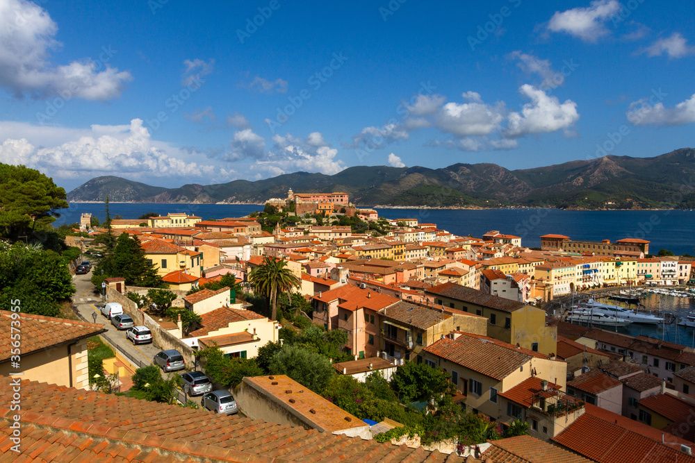 Obraz premium views of old Portoferraio