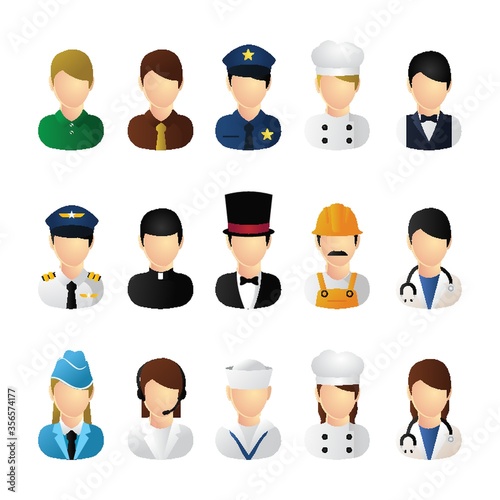 collection of people and occupation