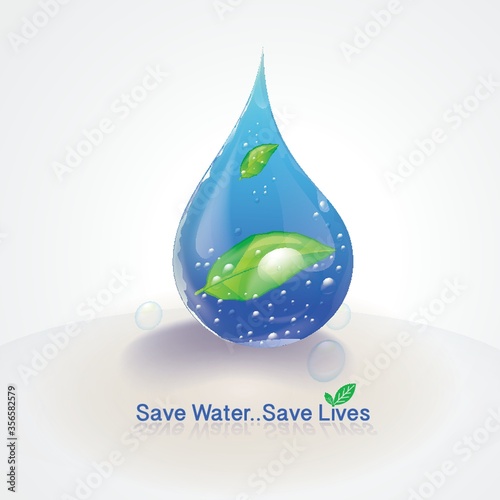 water conservation concept