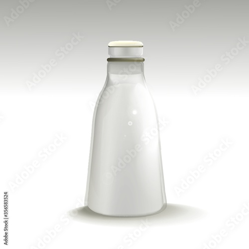 Milk bottle.