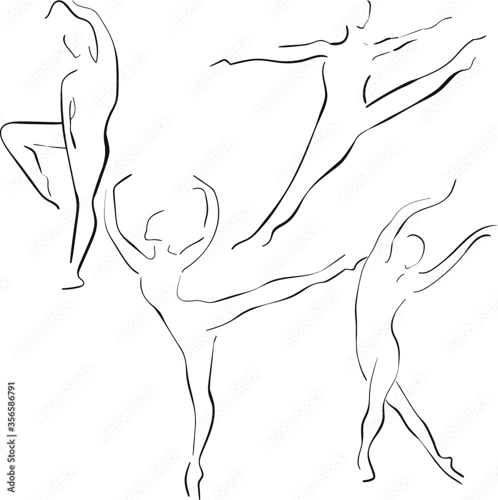 ballet dancer silhouette ballet dancer silhouette