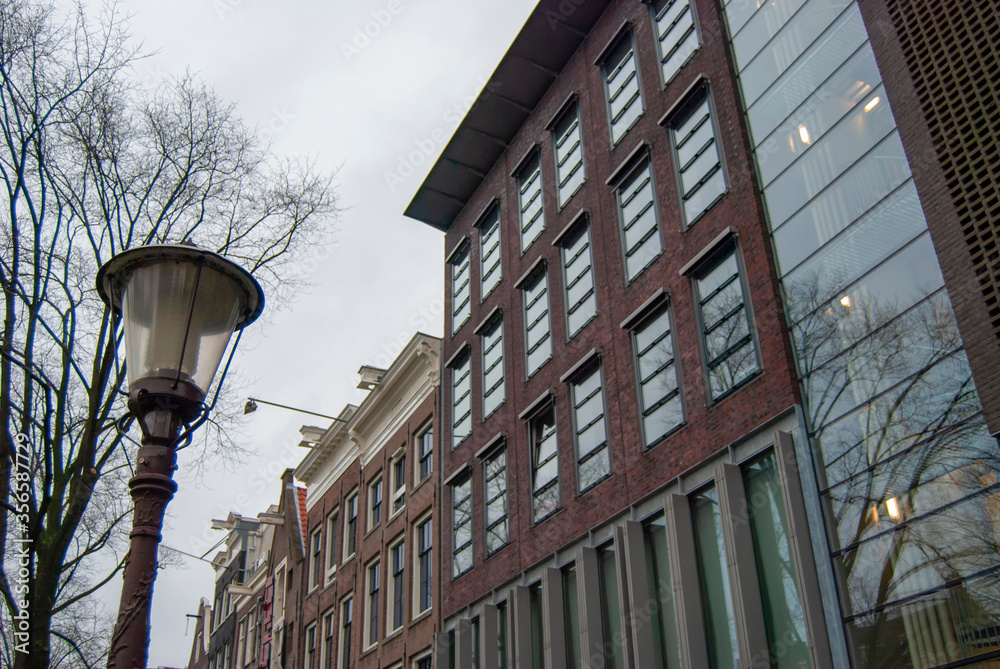 The Anne Frank House and Museum in Amsterdam, Holland The Anne Frank House and Museum in Amsterdam, Holland