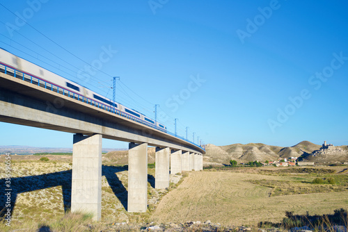 Speed Train in Spain
