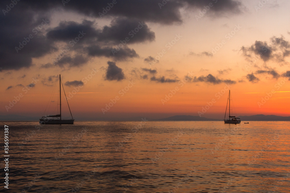 cities and coasts of elba island