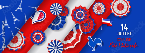 14 Juillet - Fête Nationale. 14 juillet en France - fête nationale