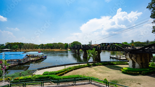 Landscape of River Kwai Bridge