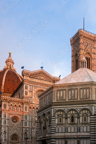 Obraz na plátně Florence cathedral, Cathedral of Saint Mary of the Flower