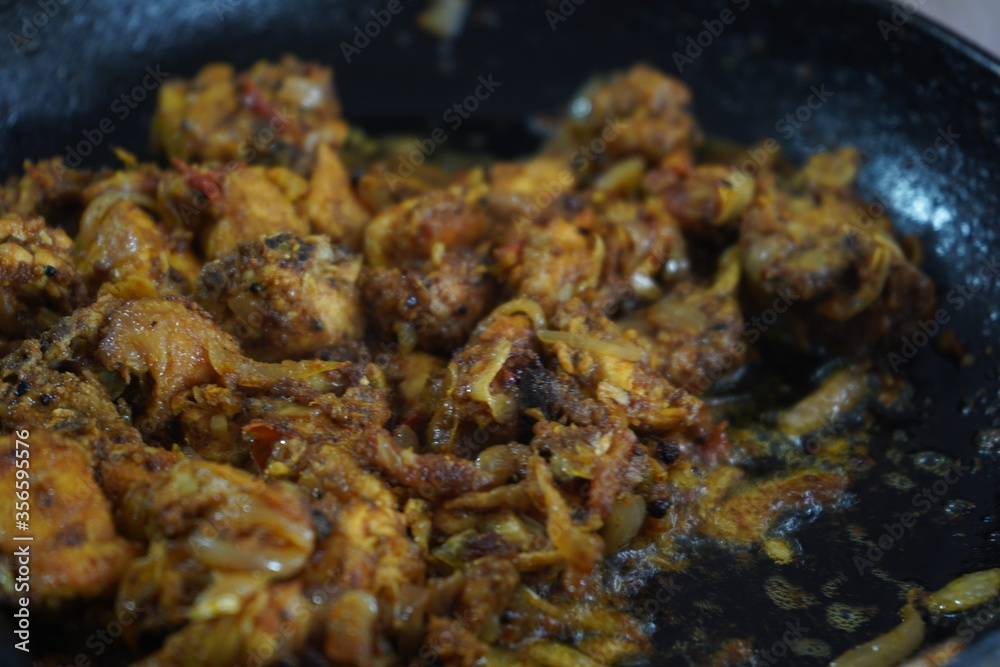 Nepali Indian style chicken Masala fry. Nepali Indian style chicken Masala fry.