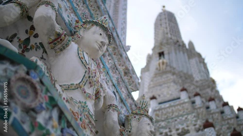 Wat Arun temple in Bangkok, Thailand. photo