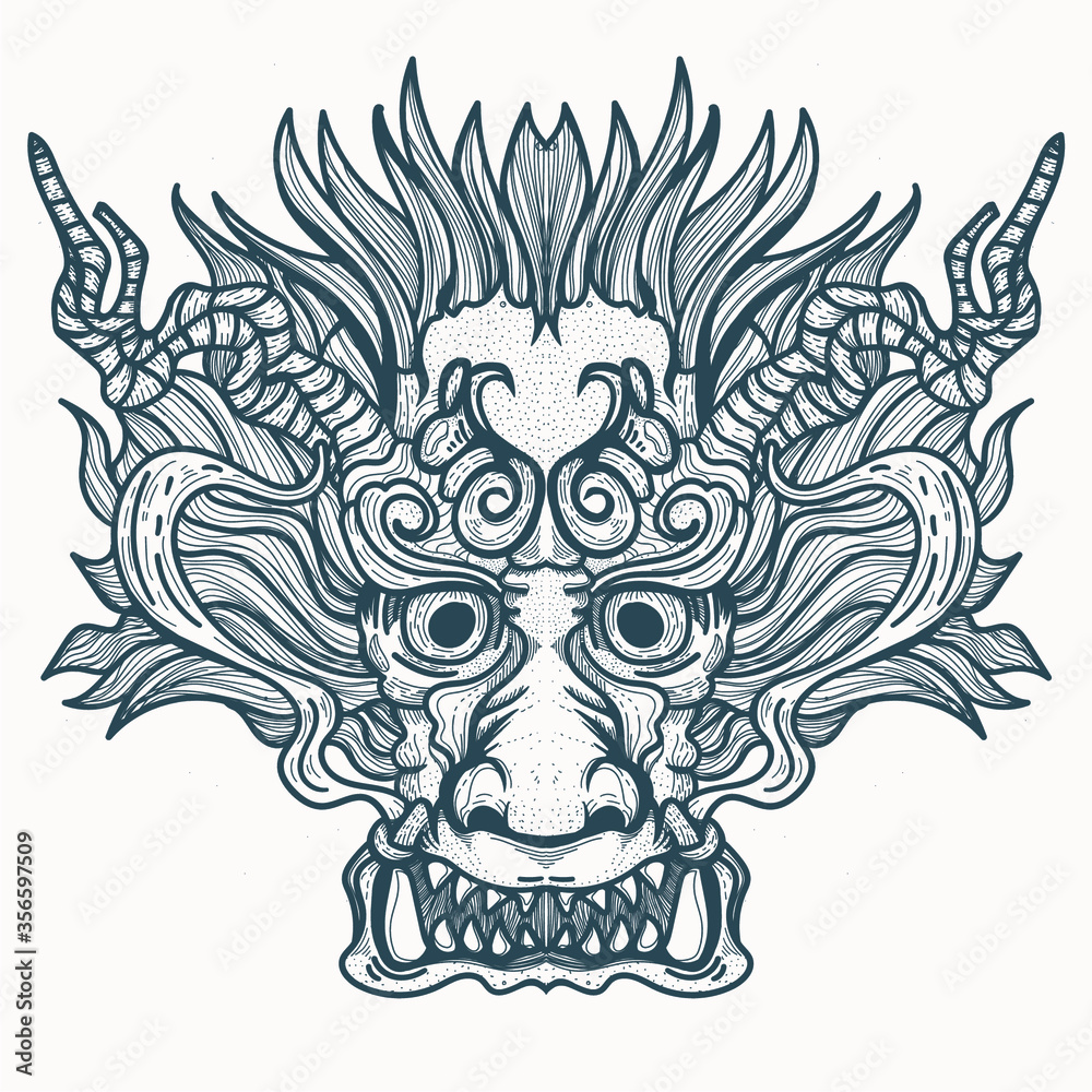 hand drawn chinese dragon artwork illustration hand drawn chinese dragon artwork illustration