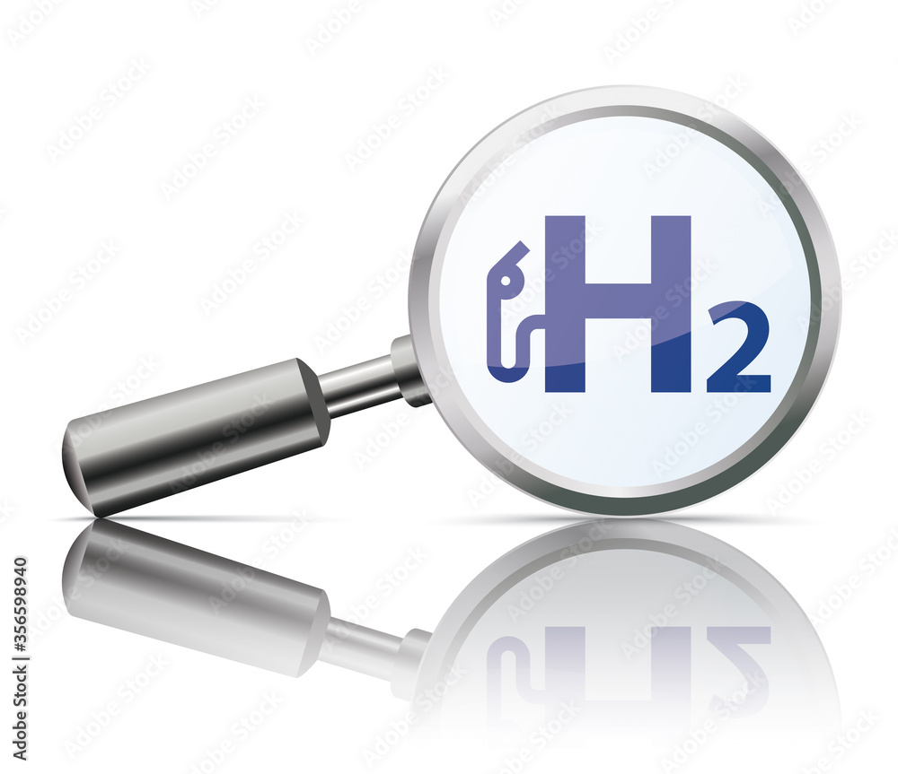 Loupe Mirror Mockup H2 Gas Pump Loupe Mirror Mockup H2 Gas Pump