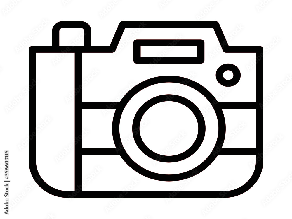 camera icon vector for web and app camera icon vector for web and app