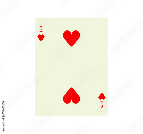 playing card. illustration for web and mobile design.