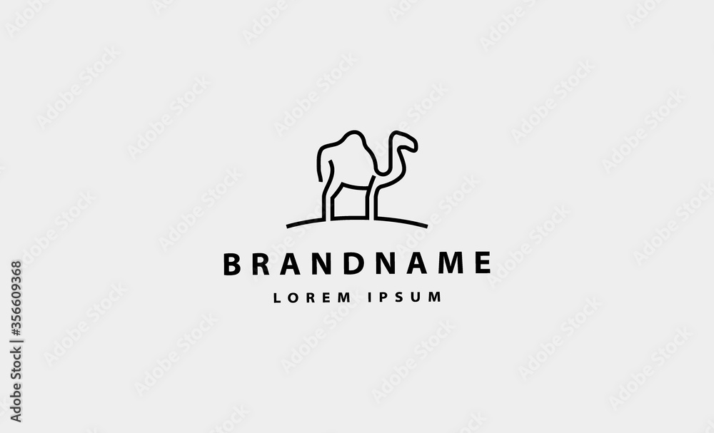 camel Simple Logo Icon vector design illustration camel Simple Logo Icon vector design illustration