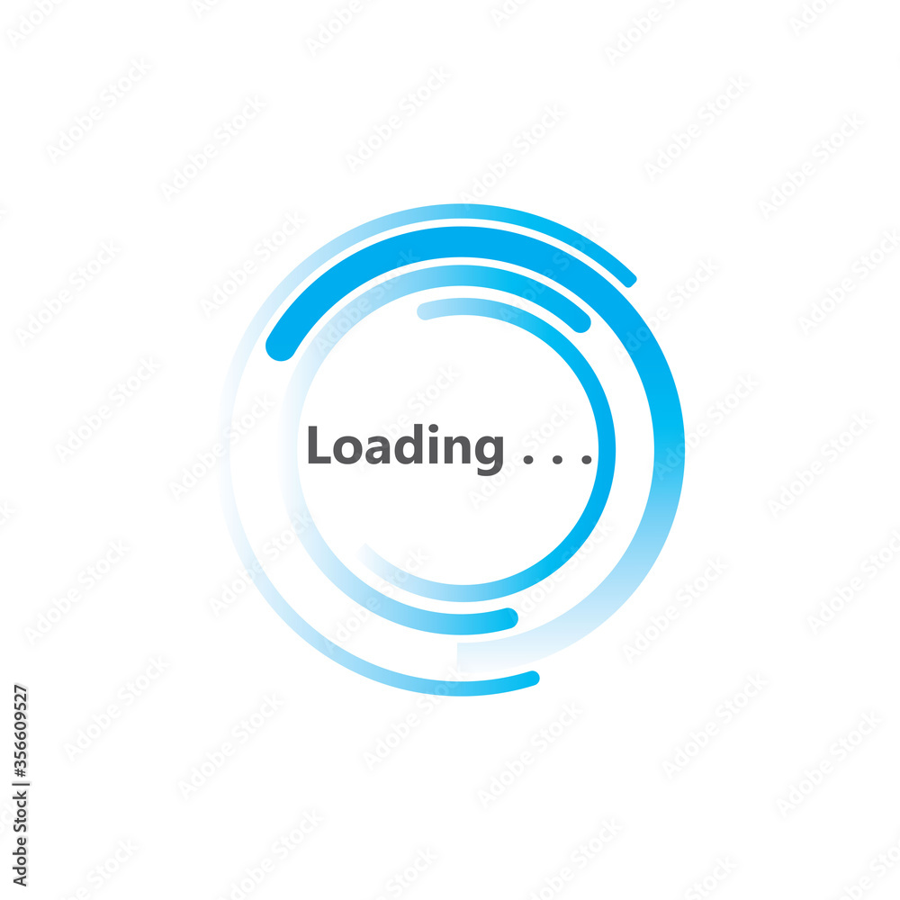 Circle loading spinning Progress upload template buffering waiting indicator icons Circle loading spinning Progress upload template buffering waiting indicator icons