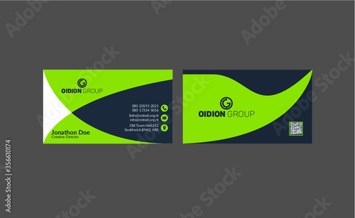 Business card  design template