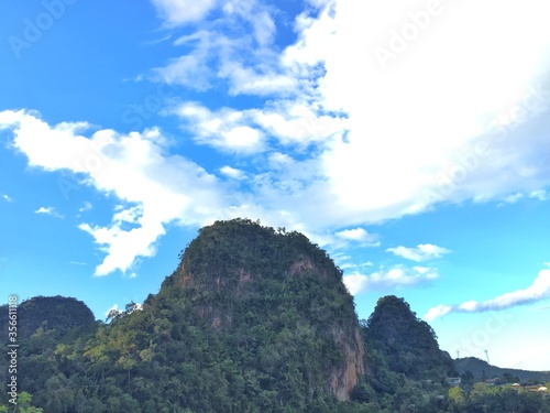 landscape with clouds