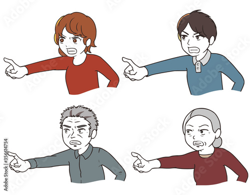 歯ぎしりクレーマー(上半身)