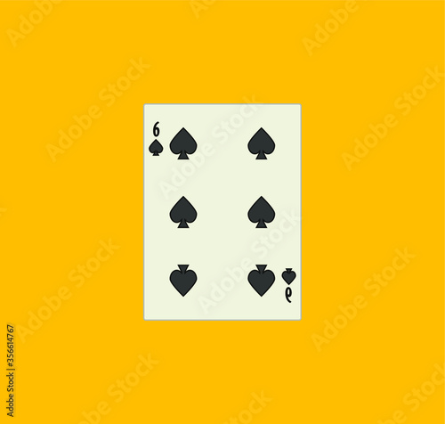 playing card. illustration for web and mobile design.
