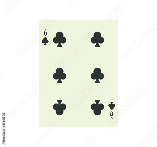 playing card. illustration for web and mobile design.