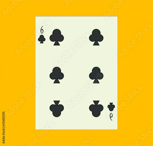 playing card. illustration for web and mobile design.