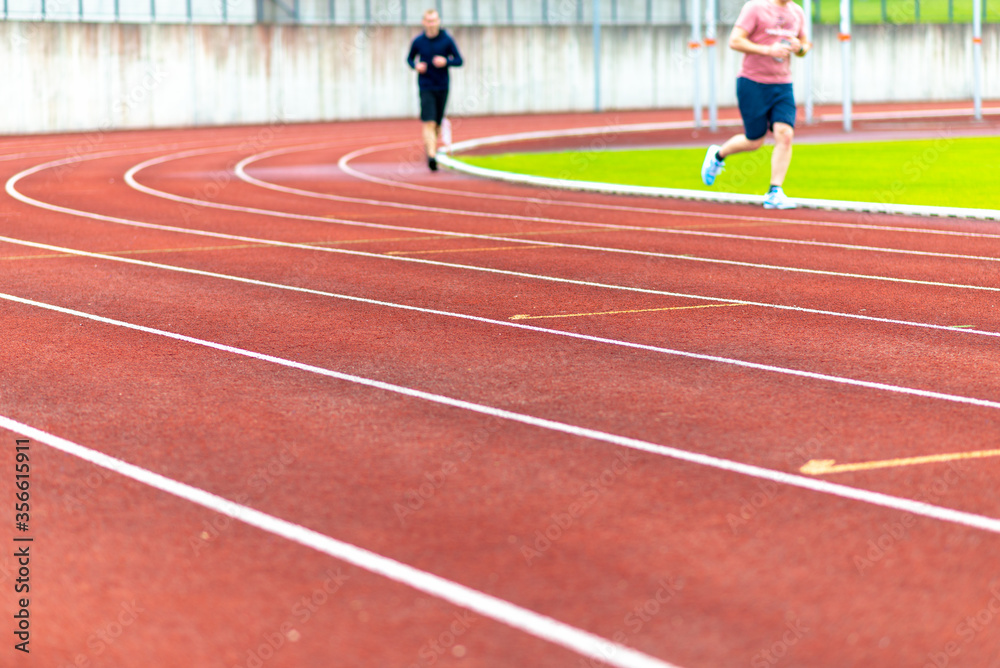 legs of a long distance runner.Men runs.Outdoor image