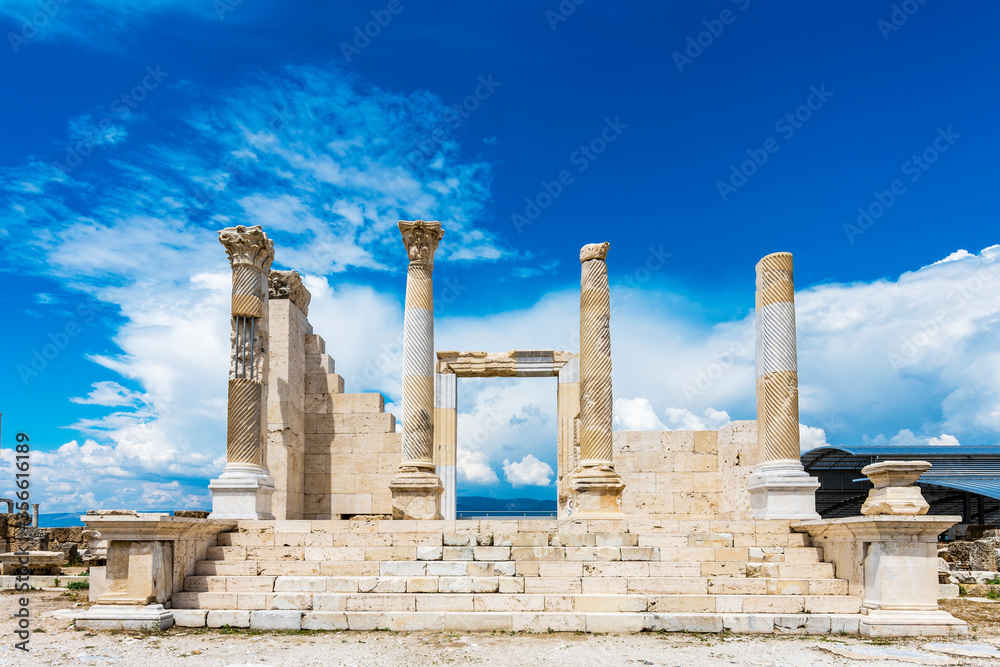 Laodikeia Ancient City in Denizli Province of Turkey