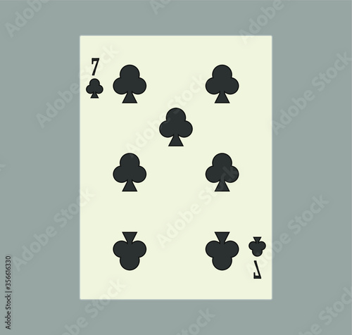 playing card. illustration for web and mobile design.